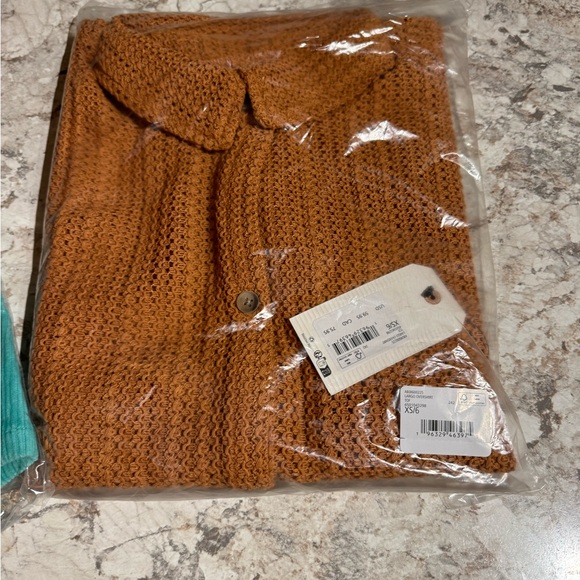 Billabong crochet beach cover up/overshirt size XS (oversized) - Picture 3 of 3